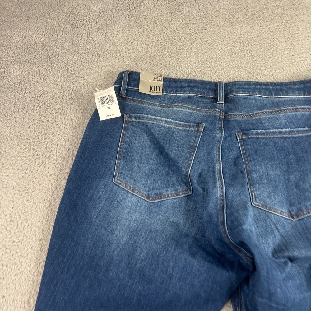 NWT Kut from the Kloth Kelsey Fab Ab Ankle Flare High Rise Womens 14W - Picture 11 of 13